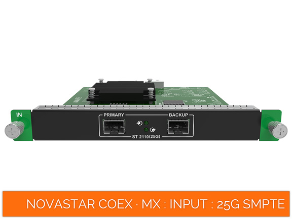 NovaStar COEX · MX_1*SMPTE ST 2110